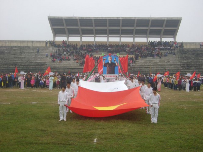 Diễn Châu tổ chức thành công Hội khỏe phù đổng khu vực 4 - Tỉnh Nghệ An lần thứ XV