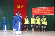 Hội thi "Tiếng hát dân ca, ví giặm Nghệ Tĩnh" học sinh THCS năm 2014